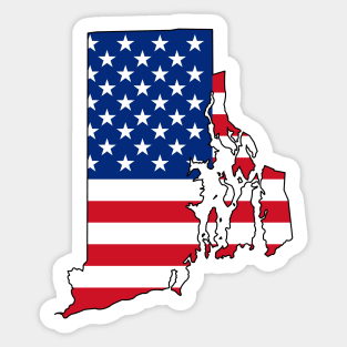 Rhode Island USA Sticker